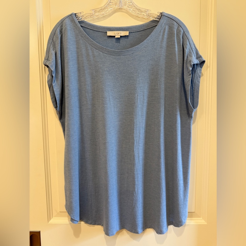 LOFT Women's Blue Top